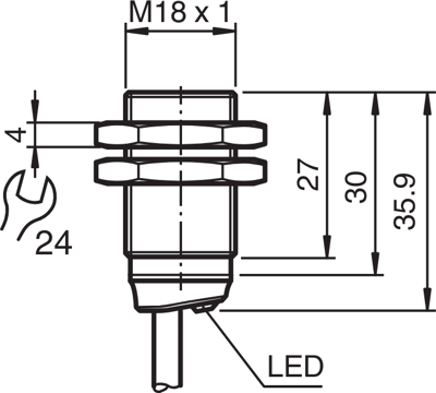 87745 PEPPERL+FUCHS Proximity Switches, Reed switches Image 2