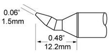 SFV-CHB15 METCAL Soldering tips, desoldering tips and hot air nozzles Image 3