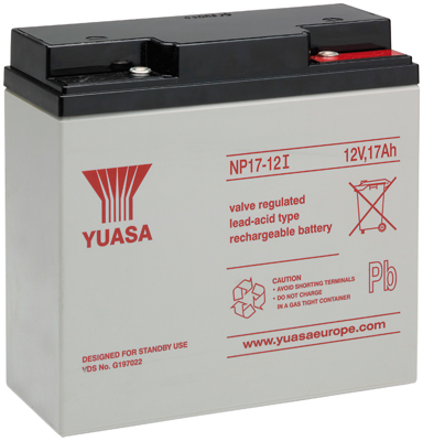 NP17-12I Yuasa Lead-Acid Batteries, Lithium-Ion Batteries Image 1