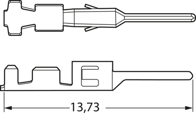 1-794612-0 AMP Crimp Contacts Image 2