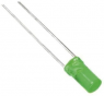 LED, THT, cylindrical, Ø 3 mm, green, 568 nm, 1 to 4 mcd, 100°, L-424GDT