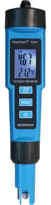 P 5307 PeakTech Conductivity, PH-Meter, Refractometer Image 1