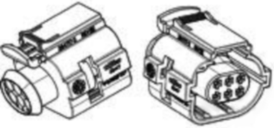 284716-2 AMP Automotive Power Connectors