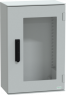 Control cabinet, (H x W x D) 647 x 436 x 250 mm, IP66, polyester, light gray, NSYPLM64TVG