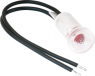 LED signal light, 230 V (AC), red, 400 mcd, Mounting Ø 9.5 mm, LED number: 1