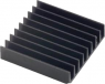 IC heatsink, 7 x 19 x 4.8 mm, 47 K/W, black anodized