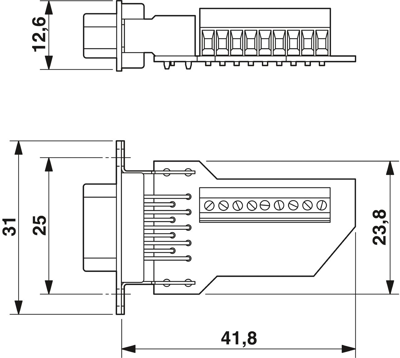 1688379 Phoenix Contact D-Sub Connectors Image 2