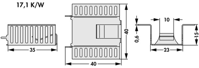 10151865 Fischer Elektronik Heat Sinks Image 2