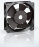 DC axial fan, 24 V, 119 x 119 x 38 mm, 180 m³/h, 48.5 dB, ball bearing, ebm-papst, 4114 NU