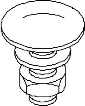 6406866 OBO Bettermann Screws, Threaded Rods Image 2