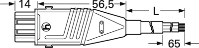 932187015 Hirschmann Automation and Control Power Cords Image 2