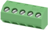 PCB terminal, 5 pole, pitch 5.08 mm, AWG 26-16, 12 A, screw connection, green, 1877517