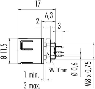 99 9207 090 03 binder Other Circular Connectors Image 2