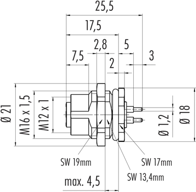 09 0632 90 04 binder Sensor-Actuator Connectors Image 2