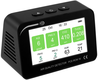 PCE-RCM 16 PCE Instruments Anemometers, Gas and Pressure Measuring Instruments Image 1