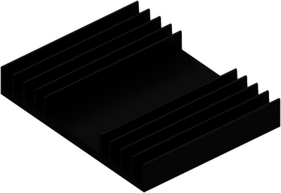 10019581 Fischer Elektronik Heat Sinks Image 1