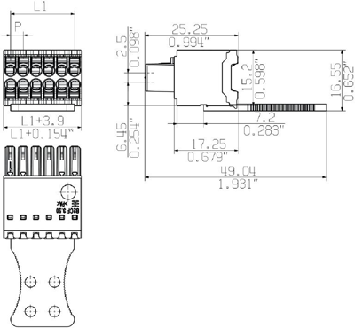 2054750000 Weidmüller PCB Connection Systems Image 3