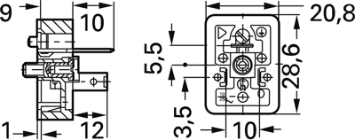 932421100 Hirschmann Automation and Control DIN Valve Connectors