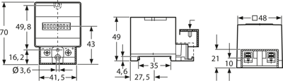 0 891 531 Hengstler Operating hours counter Image 2