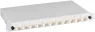 Splice box, 12 x 9/125 OS2, 12 x E2000, (W x H x D) 483 x 44.5 x 244 mm, gray, BA71533.12