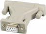 Adapter, Dsub 9 to DSub 25, female-male, beige, EB914