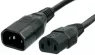 C14G-HARSJT3X17(1,0)AWG-C13/3,00M SW9005 FELLER Power Cords