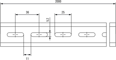 0514400000 Weidmüller DIN Rails Image 3