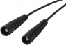 Coaxial Cable, SMB plug (straight) to SMB plug (straight), 50 Ω, RG-174/U, grommet black, 0.25 m, C-00809-01-3