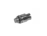 Straight hose fitting, NPT 1 1/4", steel, galvanized, IP67, silver, (L) 18 mm