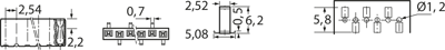 1-966657-0 AMP PCB Connection Systems