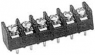 PCB terminal, 12 pole, AWG 30 to 16, 10 A, screw connection, black, 3-1546119-1