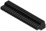 Socket header, 22 pole, pitch 3.5 mm, straight, black, 1620420000