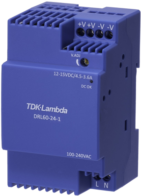 DRL-60-12-1 TDK-Lambda DIN Rail Power Supplies Image 1