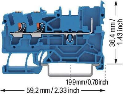 2222-1304/999-953 WAGO Series Terminals Image 2
