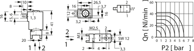 64.027 12VDC Kendrion Kuhnke Valves Image 2