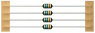 RF choke, axial, 1 mH, 55 mA, B82141A1105J000