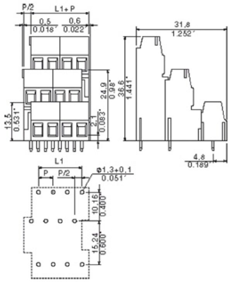 1769640000 Weidmüller PCB Terminal Blocks Image 2