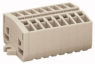 2-wire terminal block Ex e II, 8 pole, 0.08-2.5 mm², AWG 28-12, straight, 23 A, 690 V, spring-cage connection, 264-138