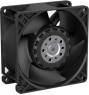 DC axial fan, 12 V, 80 x 80 x 38 mm, 220 m³/h, 77 dB, ball bearing, ebm-papst, AF80-00130 12V P/2 16.500