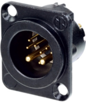 NC10MD-LX-B Neutrik XLR Connectors