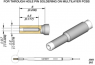 Soldering tip, Special form, Ø 4 mm, C210017