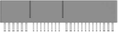 175448-6 AMP Automotive Power Connectors Image 3