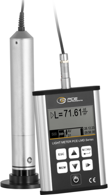 PCE-LMD 100 PCE Instruments Luxmeter, Sound Level Meter, Magnetic Field Tester Image 1