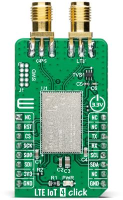 MIKROE-4477 MikroElektronika Wireless modules (3G, 4G, 5G, ...) Image 1