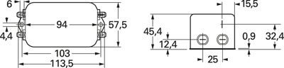 FN2070-6-06 Schaffner Interference suppression filter Image 2