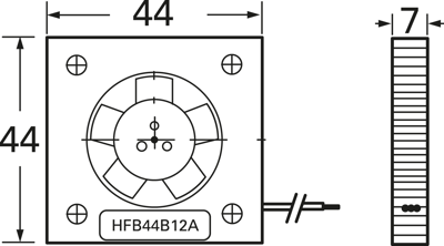 HFB44B12A + PAD SEPA Fan Units