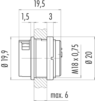 99 0660 00 16 binder Other Circular Connectors Image 2