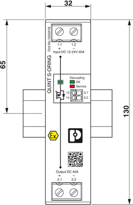 1043418 Phoenix Contact Accessories for power supplies Image 2