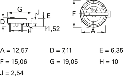 BATTERIEHALTER 500 Battery Holders Image 2