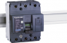 Circuit breaker, 3 pole, B characteristic, 100 A, 375 V (DC), 440 V (AC), screw connection, DIN rail, IP20